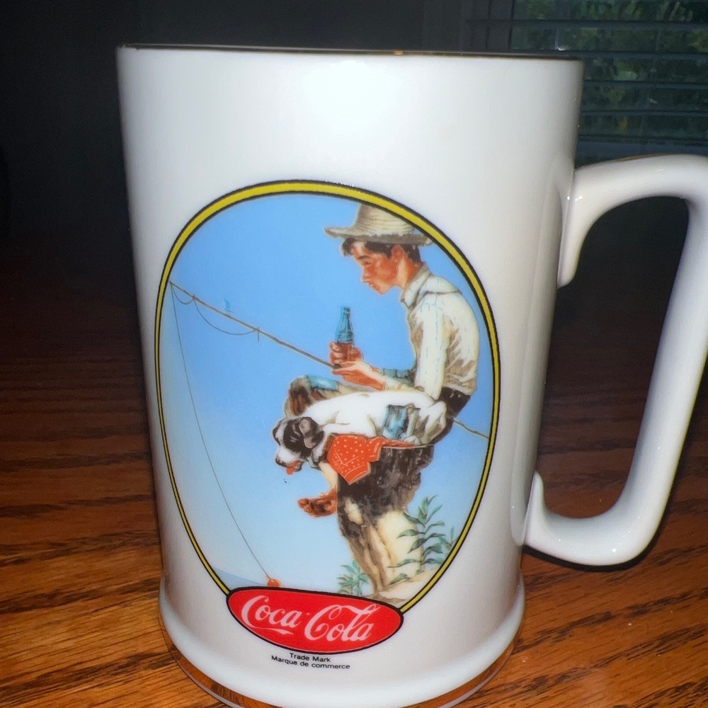 Coca Cola Porcelain Coffee Mug